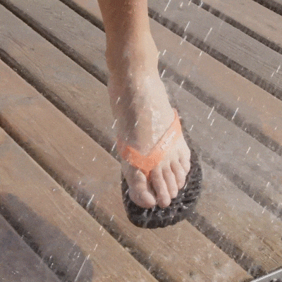 Chanclas para el verano. Chanclas de dedo para el agua, antideslizantes y cómodas