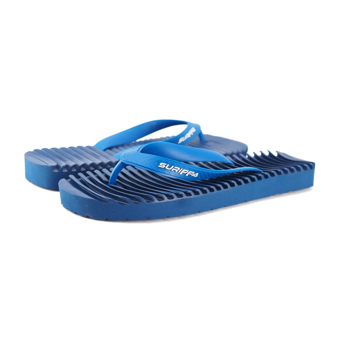 SURIPPA COMFORT 1.0 | Comfortable Recovery Flip Flops (Blue-Blue)