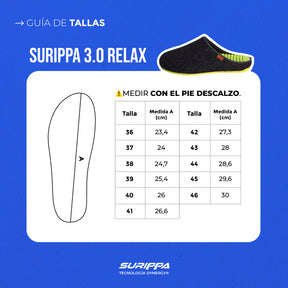 SURIPPA 3.0 RELAX | SLIPPERS DE RECUPERACIÓN
