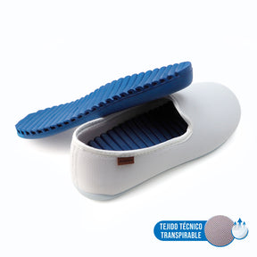 SURIPPA 3.0 RELAX-GO | SLIPPERS DE RECUPERACIÓN BLANCO AZUL
