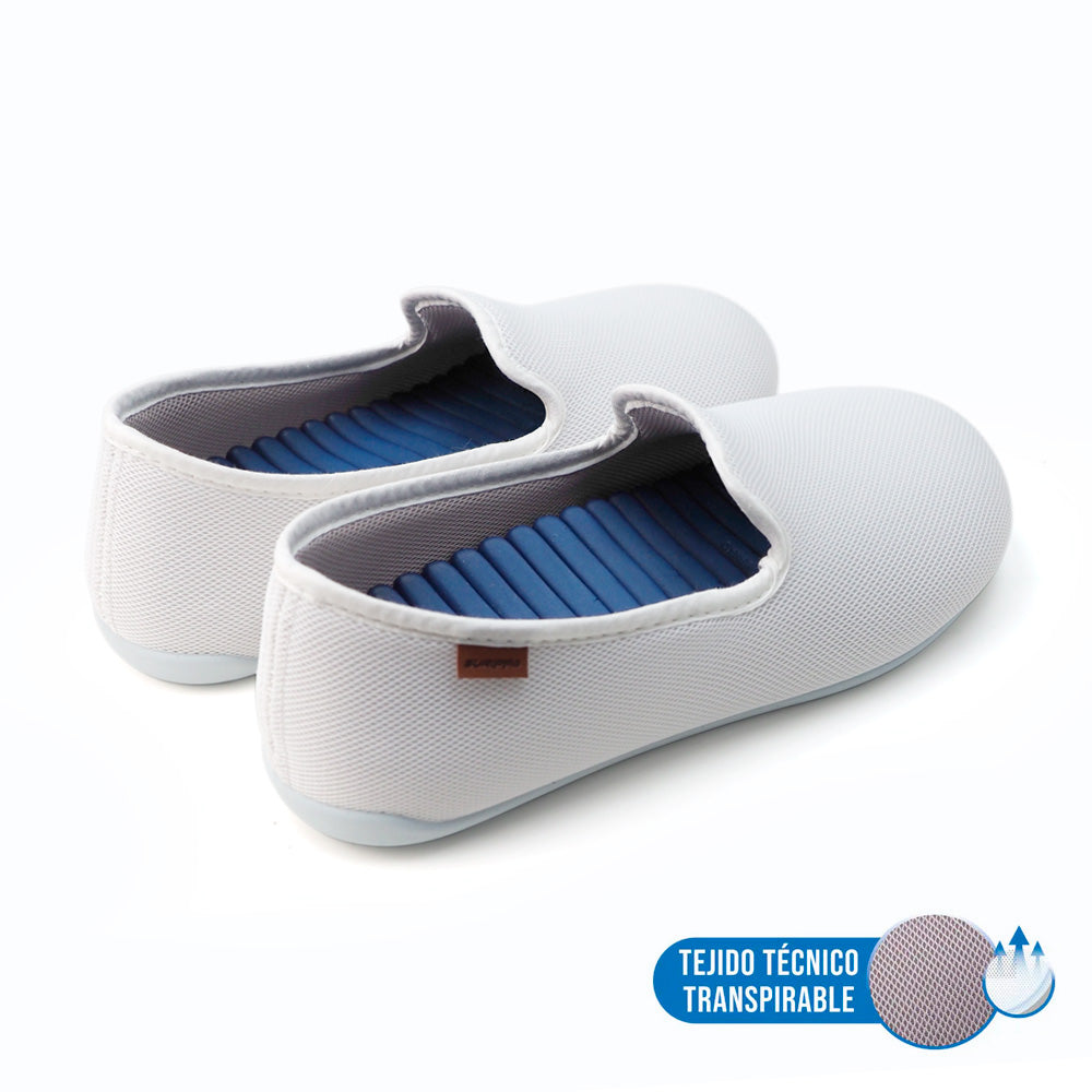 SURIPPA 3.0 RELAX-GO | SLIPPERS DE RECUPERACIÓN BLANCO AZUL
