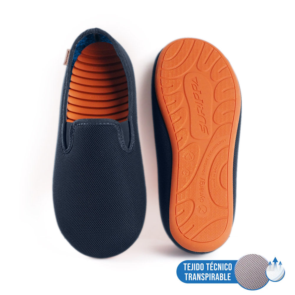 SURIPPA 3.0 RELAX-GO | SLIPPERS DE RECUPERACIÓN MARINO NARANJA